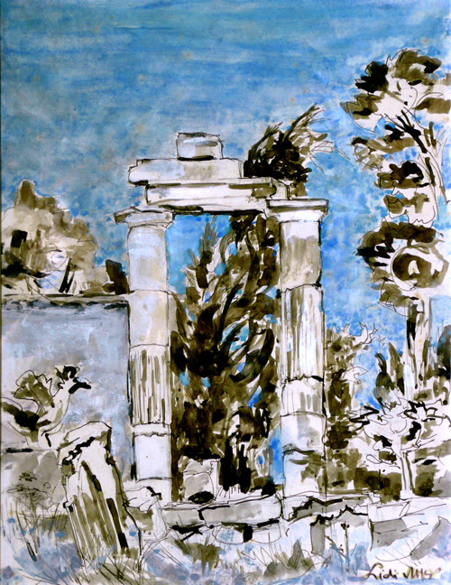ruïne in Kos