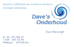 dave's onderhoud